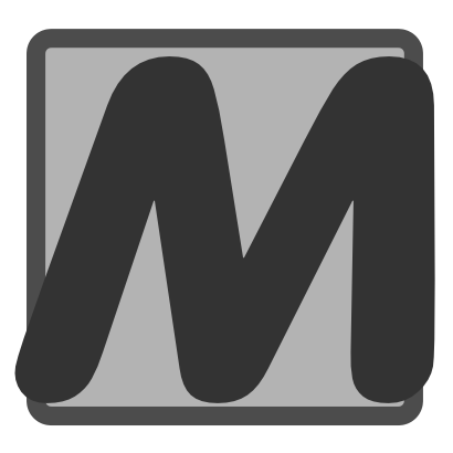 Icône lettre gris rectangle à télécharger gratuitement